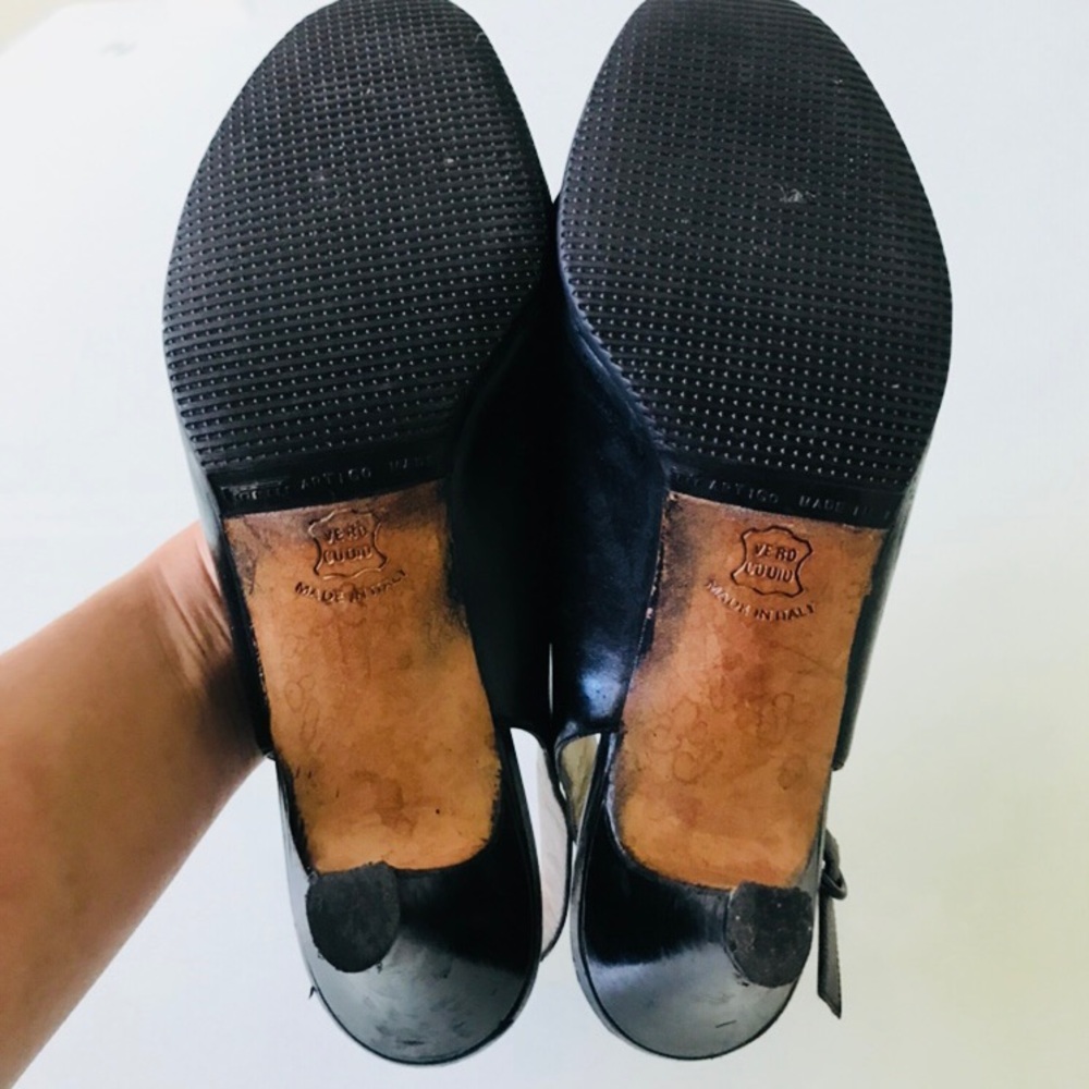 Salvatore Ferragamo Black Shoes Size 6.5 - Picture 6 of 8